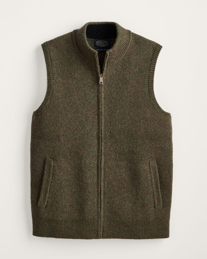 MEN'S SHETLAND COLLECTION SWEATER VEST